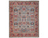9x12 Gray Rust Aryana Afghan Hand Knotted Veg Dye Wool Area Rug
